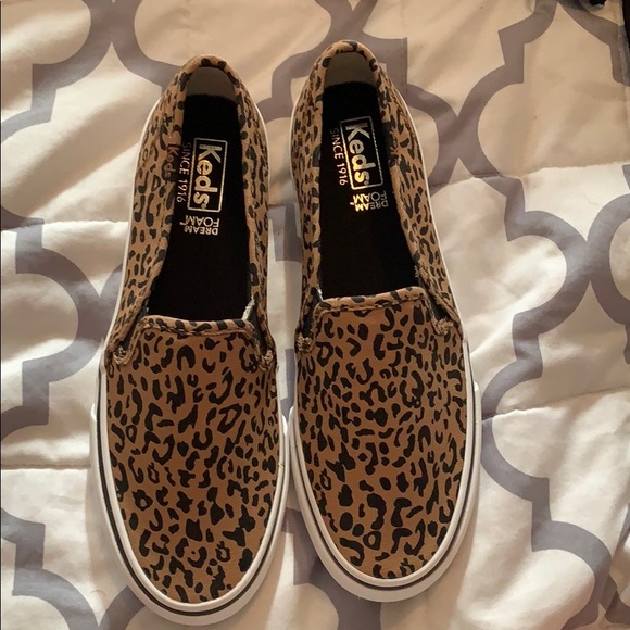 Keds Double Decker Canvas Slip On Sneakers - Picture 1 of 6